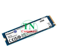Ổ SSD Kingston NV2 250Gb (NVMe PCIe/ Gen4x4 M2.2280/ 3000MB/s/ 1300MB/s)